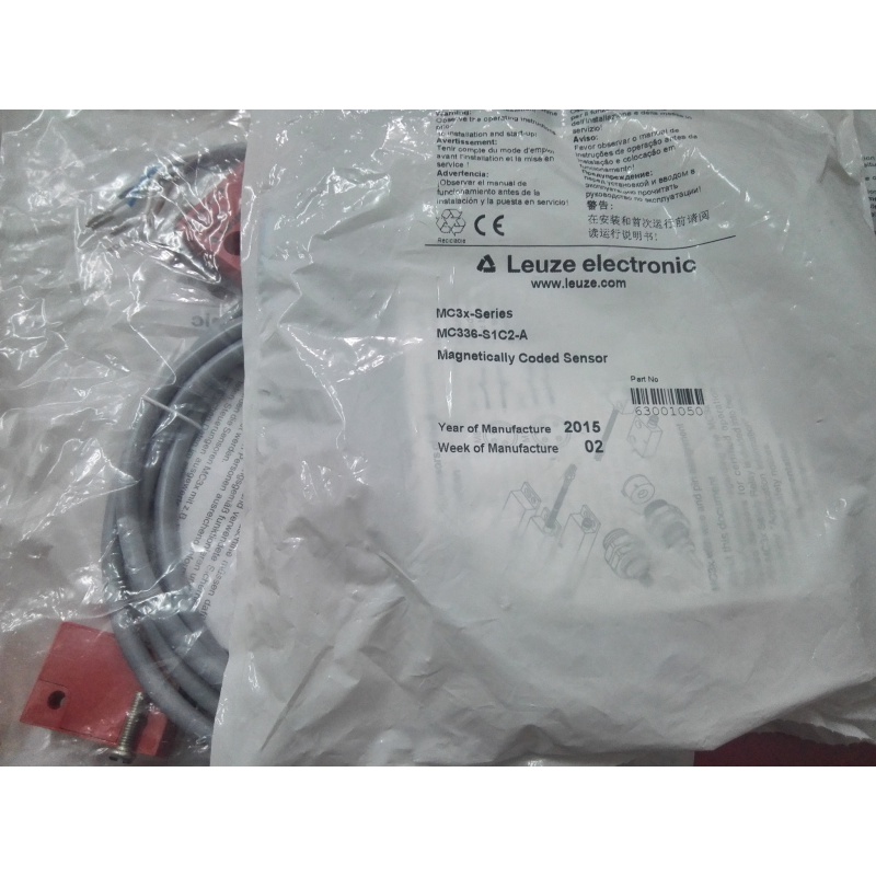 原装LEUZE劳易测磁性编码传感器MC336-S1C2-A安全开关