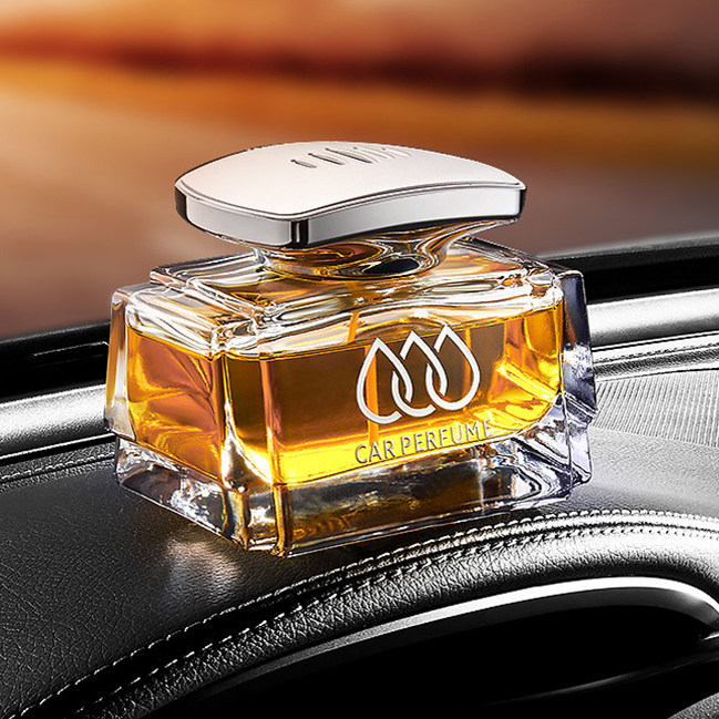 车载香薰摆件汽车座式香水车内用香氛海洋栀子花桂花古龙味男女士