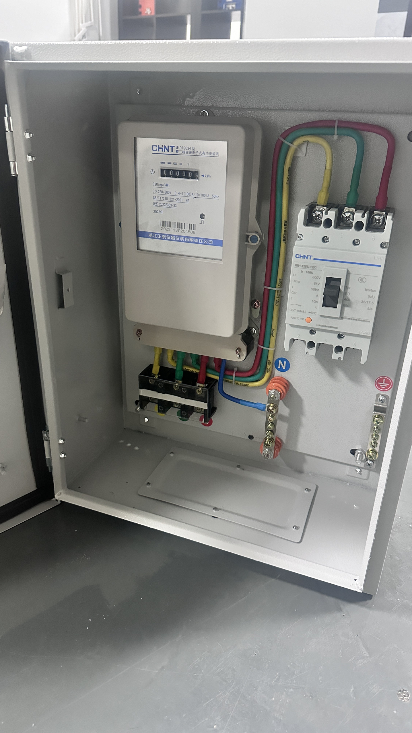 定做XL-21低压动力柜成套配电柜工地二三级控制柜照明配电插座箱