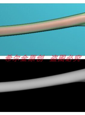 凤翎发簪精雕图 浮雕图 灰度图  artcam桃木发簪玉雕骨雕牙雕刻图