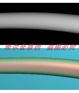 飞羽发簪精雕图 浮雕图 灰度图  artcam桃木雕玉雕骨雕牙雕刻图