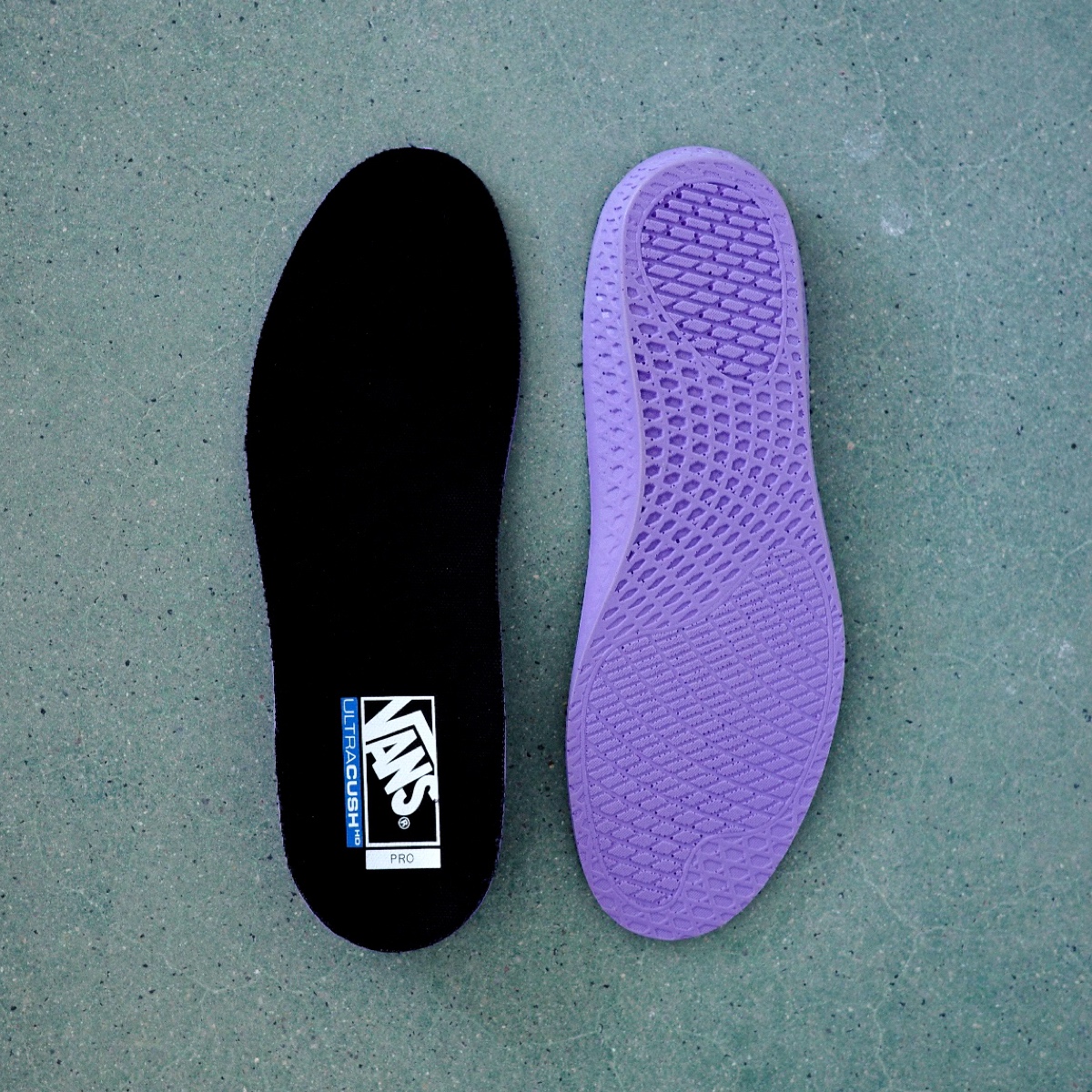 Vans Pro 万斯原装鞋垫 增高足弓支撑缓震运动滑板黑色鞋垫