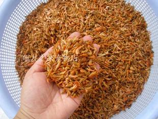 小虾干无盐淡水虾干鱼干小乌龟饲料龟粮草龟巴西龟粮幼龟料水龟料