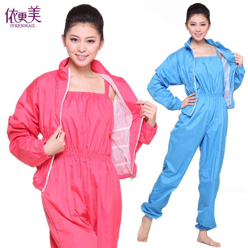 依更美暴汗衣服女跳操裤健身舞蹈练功出汗爆汗服套装