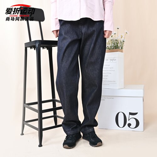 匡威Converse男子牛仔长裤直筒裤