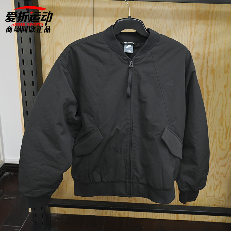 NewBalanceNB潮流时尚黑色棉服