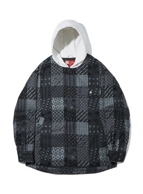 李宁LiNing新款x故宫联名系列棉服男百搭上衣宽松运动服AJMW183-2