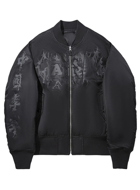 李宁LiNing新款Aries联名系列男子宽松潮流棉服夹克外套AJDV328-1