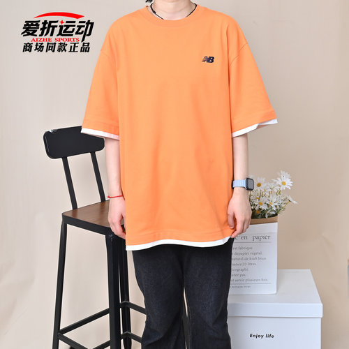 NewBalanceNB夏男潮流舒适短袖