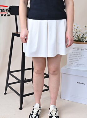 New Balance NB新款女休闲针织短裤简约潮流百搭裙裤WB61Q9UN-CIC