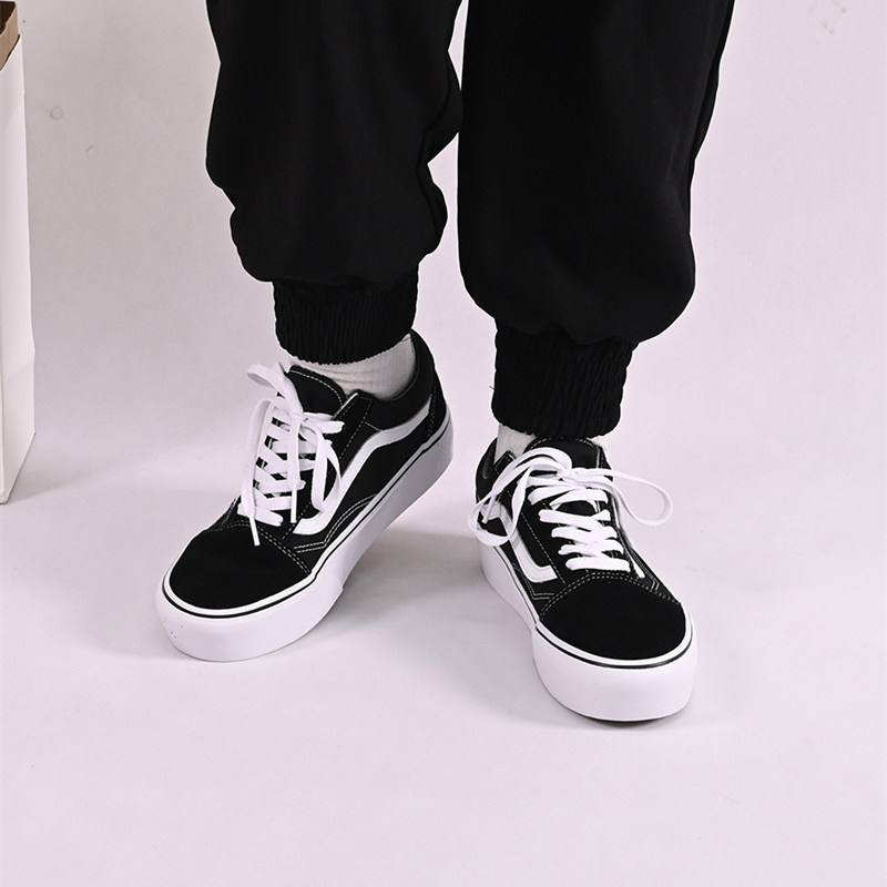 VANS范斯新款Old Skool Platform厚底增高男女鞋板鞋VN0A3B3UY28图片