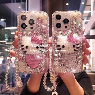 适用苹果16e手机壳16plus新款 iPhone15外壳14plus带挂绳13女士14高级感12创意11全包防摔13Pro保护套XSMax