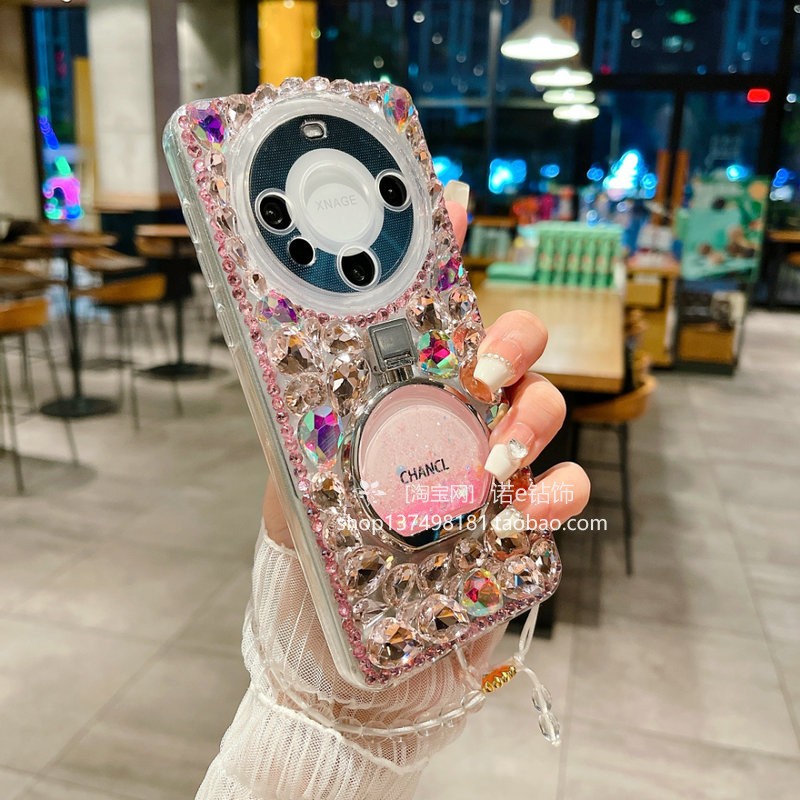 适用于华为荣耀X50手机壳magic6麦芒30畅享70X荣耀X40创意60X支架HonorMagic5新款5pro全包防摔magic4带钻壳