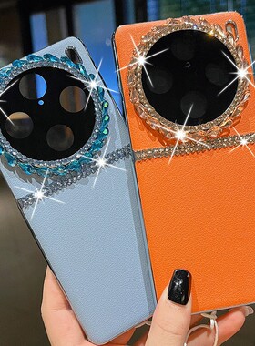 适用于vivox100手机壳Y300pro新款Y200全包镜头镶钻x90s皮质硬壳x90pro奢华水钻X90PRO+个性创意闪钻x100Spro