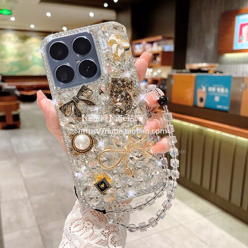 适用于红米K80手机壳K70红米note14pro闪钻13RedmiNote13新款note12轻奢note13带钻K60全包K70防摔K50保护套