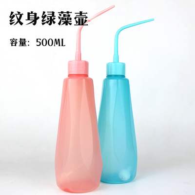纹身色料空瓶绿皂壶绿藻空瓶辅助器材刺青工具新款纹身专用绿藻壶