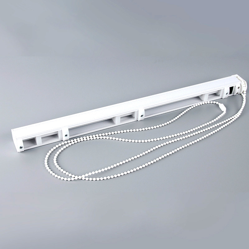 罗马帘配件免打孔手柄卡扣杆拉珠控制器窗帘轨道拉珠升降系统配件