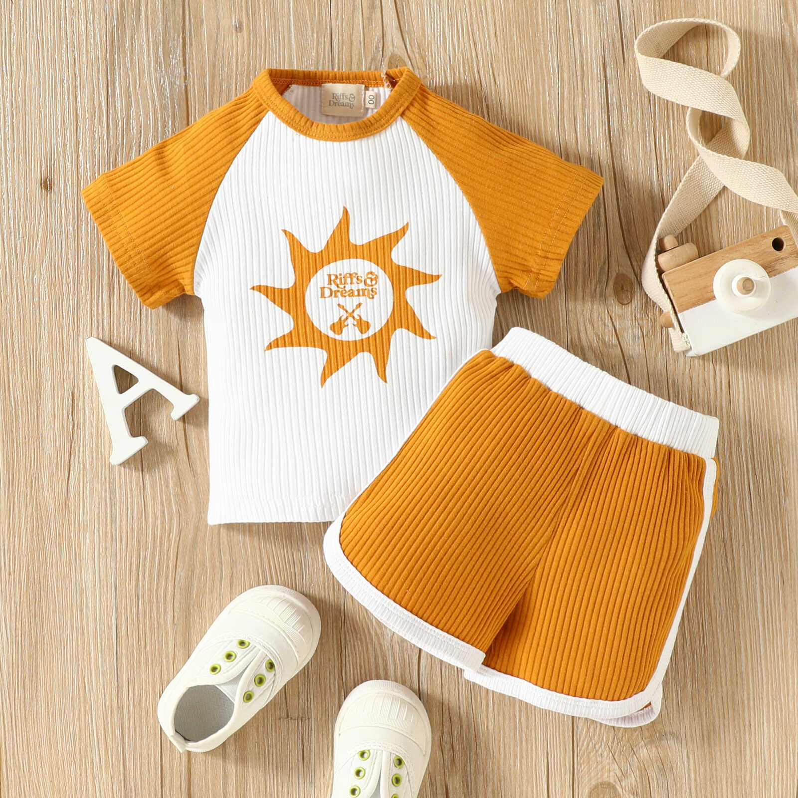 五彩天使衣柜日常洋气夏季两件套