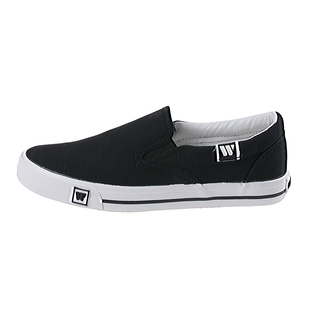 回力帆布鞋34码 厚底平底板鞋蓝色男女通用情侣休闲运动鞋无鞋带