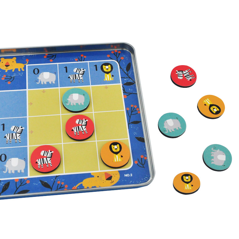 스도쿠 어린이 교육 사고 훈련 장난감 4-6-9 그리드 보드 게임 유치원 입학 사다리 보드 게임