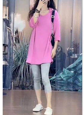 88269大爱美依缘2025春季新款时尚连帽卫衣宽松遮肉显瘦洋气上衣