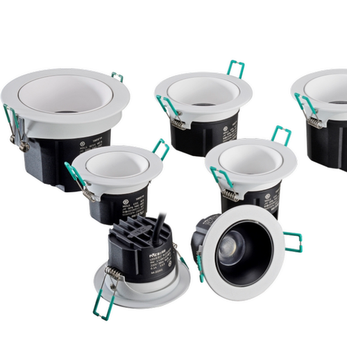 雷士LED嵌入式 NLED150S系列二代天花筒灯1502S1503S1504S7W9W白