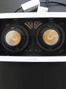 雷士格栅双头射灯斗胆灯NLED5822A/2*6WNLED5821D/1*20W/5821A6W