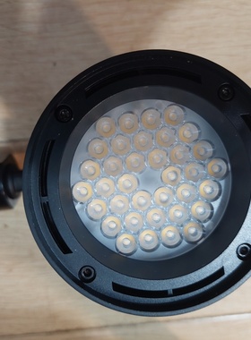 雷士照明TLED328N 35W4000K 99LED导轨射灯24°白色平光黑色轨道