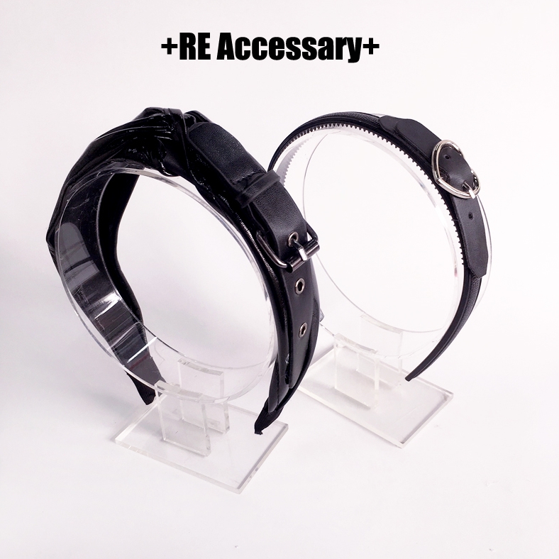 原创手工少女宽边头箍暗黑哥特