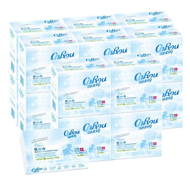 可心柔云柔巾柔霜纸婴儿新生儿柔润抽纸保湿纸巾120/60/40抽整箱,洗护清洁剂/卫生巾/纸/香薰,保湿纸巾/乳霜纸/云柔巾,淘宝优惠券,粉丝福利购,淘宝优惠卷