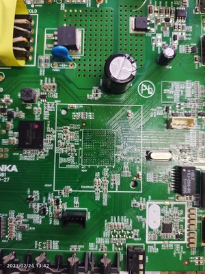 康佳32S2，35024581主板维修，不开机，卡Logo，扩容