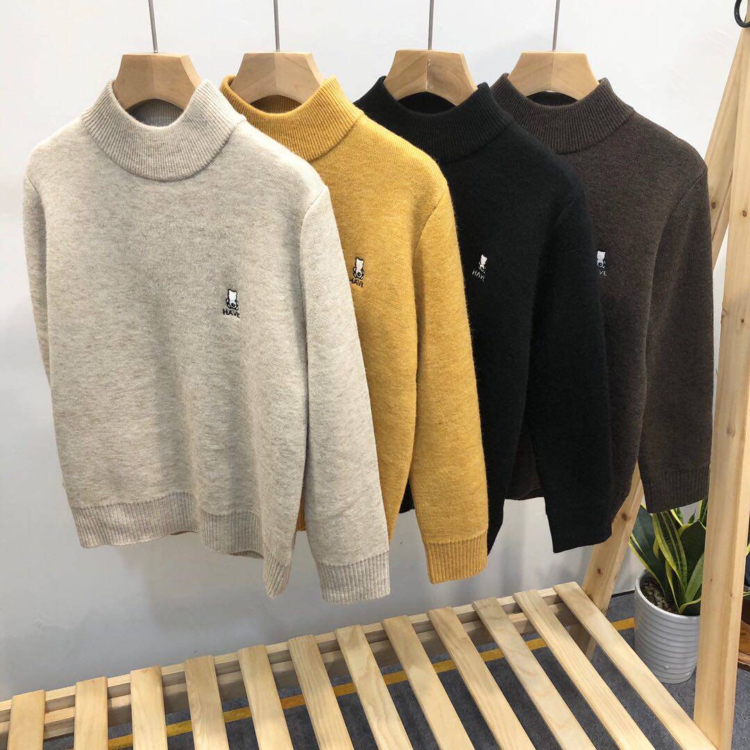 卡芙恰恰冬季新款针织打底衫男女童高领一体绒毛衣字母潮2816,童装/婴儿装/亲子装,毛衣/针织衫,淘宝优惠券,粉丝福利购,淘宝优惠卷