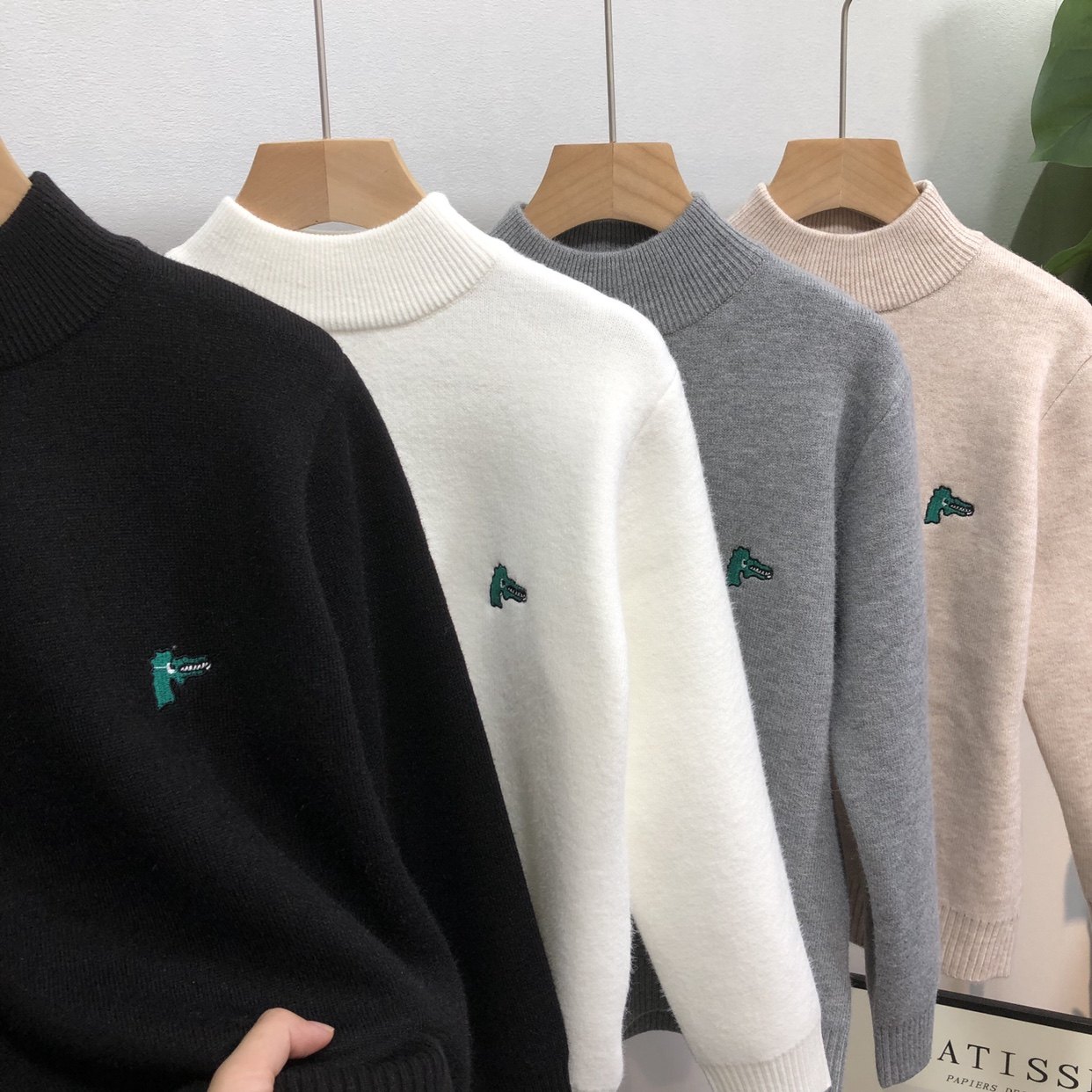 卡芙恰恰冬季新款针织打底衫男女童半高领一体绒毛衣卡通潮3221,童装/婴儿装/亲子装,毛衣/针织衫,淘宝优惠券,粉丝福利购,淘宝优惠卷