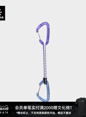 KAILAS凯乐石 Flash  Wire 闪电钢丝门快挂 18CM EC402B