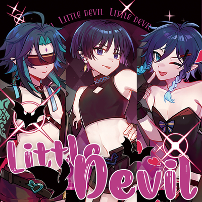 【原神同人寄售】Little devil 魈 散兵 温迪 同人 吧唧 色纸