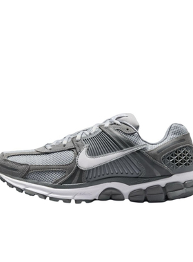 Nike/耐克男鞋Zoom Vomero 5灰色低帮休闲运动跑步鞋HF1553-003