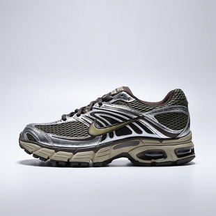 Nike耐克2025秋季新款情侣女鞋棕绿色复古老爹鞋跑步鞋HQ2056-201