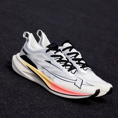 特步两千公里二代丨跑步鞋舒适体测减震跑鞋夏季男鞋2000公里2代