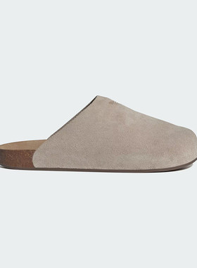 adidas阿迪达斯三叶草穆勒鞋2026夏男女皮革鞋面休闲拖鞋 IH6906