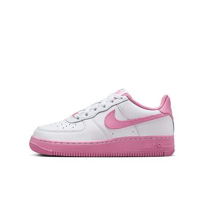 Nike Air Force 1 空军一号白粉色 GS运动休闲舒适板鞋IB4411-100