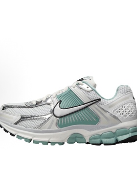 Nike/耐克Zoom Vomero 5白绿色时尚舒适休闲低帮跑步鞋HF1877-101
