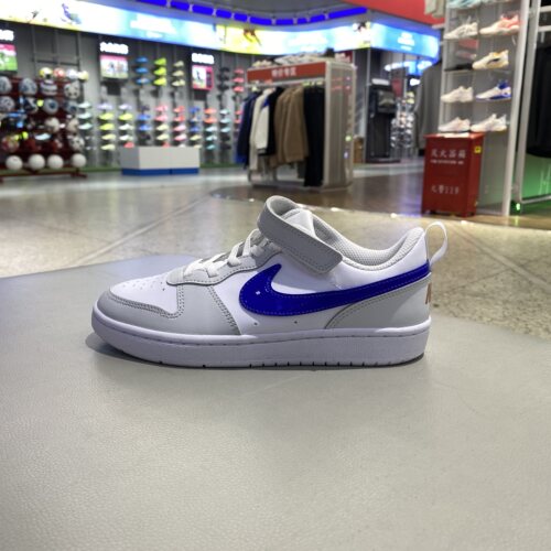 Nike耐克男女童鞋运动鞋儿童魔术贴小白鞋低帮板鞋DV5457 AV3167