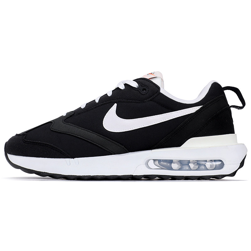 Nike耐克男鞋Air Max Dawn黑白气垫复古缓震舒适跑步鞋DJ3624-001