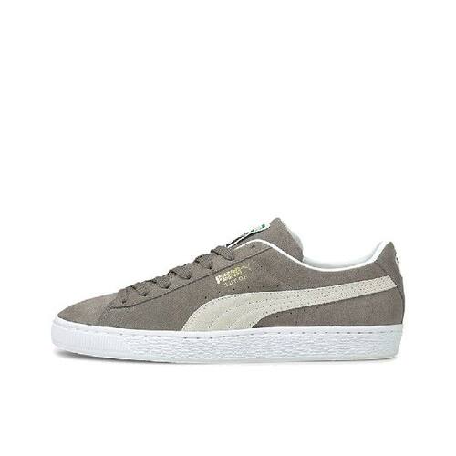 彪马PUMA SUEDE李现黑白男女同款翻毛皮复古经典低帮板鞋 374915