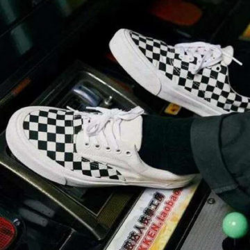 VANS范斯男鞋女鞋黑白低帮不规则拼接棋盘格ERA帆布鞋休闲滑板鞋