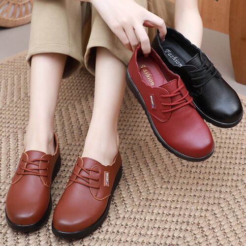 防滑防水厨房餐厅工作鞋黑色鞋女