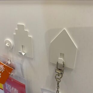 IKEA宜家蒂伯瓦恩 自粘挂钩 墙贴瓷砖粘胶免打孔粘钩门后墙壁钩子