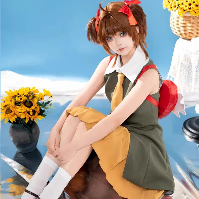 百变小樱cos服小樱香港之魔卡Cosplay女装/
