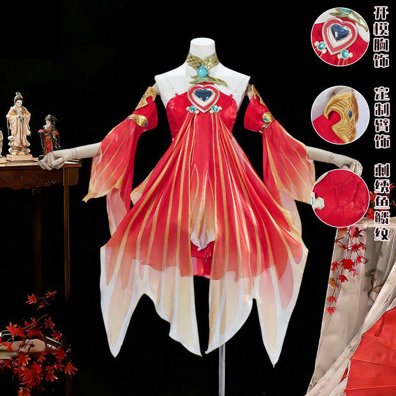 王者荣耀大乔沧海之曜皮衣套装-动漫cosplay套装