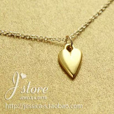 美国 仁慈的心 锁骨链 许愿项链 银度金金色银色项链Dogeared正品